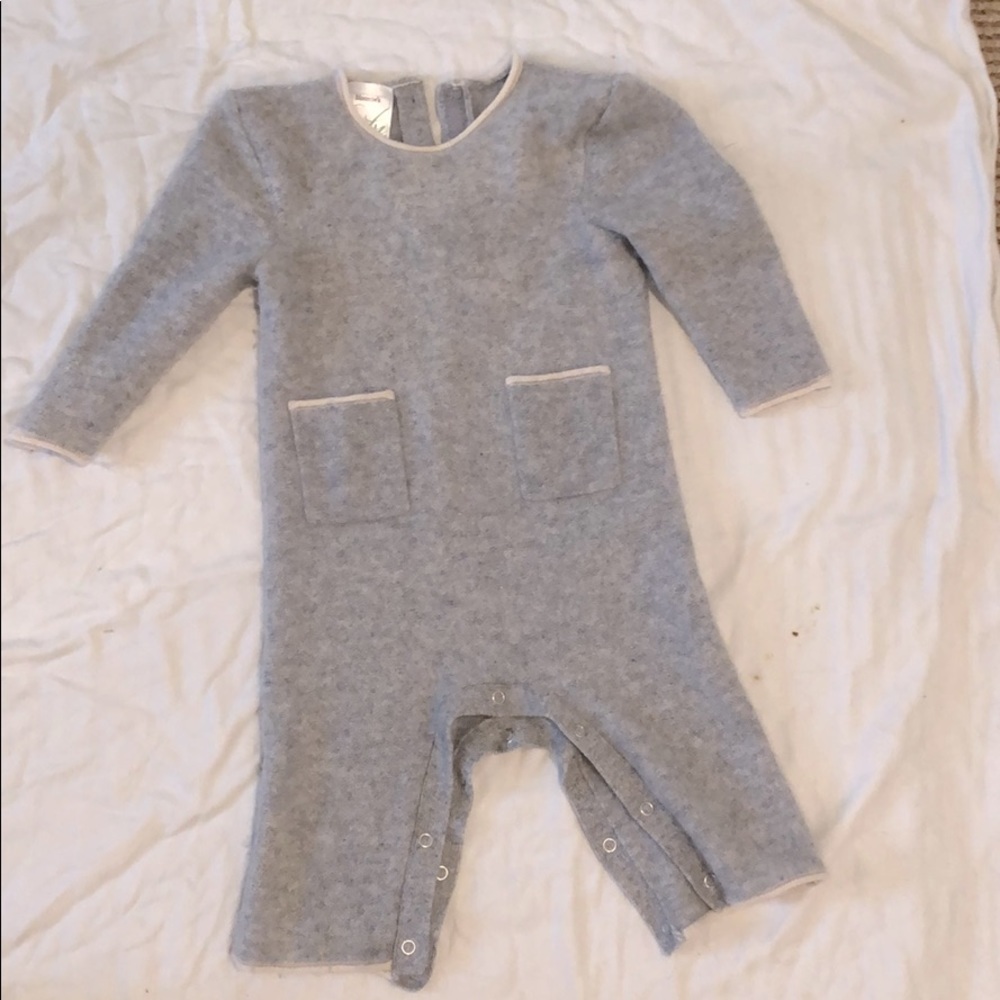 Bloomies cashmere onesie/outfit